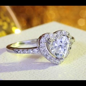 Heart diamond ring ❤️